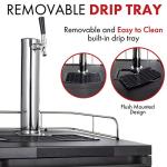 Full Size Kegerator with Single Faucet, Stainless Steel