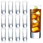 12-Pack Heavy Base Shot Glasses for Spirits