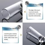 12-Pack Heavy Base Shot Glasses for Spirits