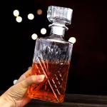 31oz Glass Whiskey Decanter Set with 3 Accessories