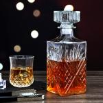 31oz Glass Whiskey Decanter Set with 3 Accessories