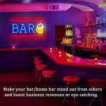 LED Neon Beer Sign for Man Cave Decor