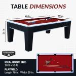 Hathaway Mirage 7.5ft Pool Table with Accessories