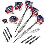 Support Our Troops Steel Tip Darts with Case