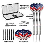 Support Our Troops Steel Tip Darts with Case