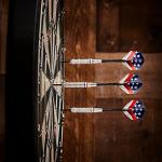 Support Our Troops Steel Tip Darts with Case