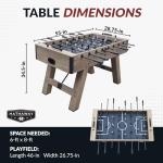 Hathaway Braxton 55" Foosball Table for Game Rooms
