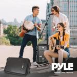 Pyle 300W Bluetooth DJ Speaker Mixer Bundle