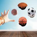 Cool Hand Sculpture Basketball Wall Mount Holder