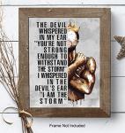 Black Art Wall Decor - Motivational Quotes Print