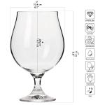 Krosno Beer Glass Set for Craft Enthusiasts