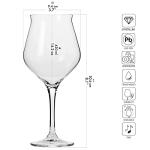 Krosno Beer Glass Set for Craft Enthusiasts