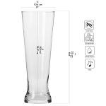 Krosno Beer Glass Set for Craft Enthusiasts