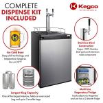 Kegco Stainless Steel Keg Dispenser K209SS-2