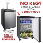 Kegco Stainless Steel Keg Dispenser K209SS-2