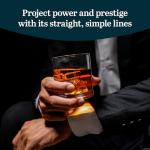 Set of 12 Heavy Base Whiskey Glasses