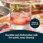 Set of 12 Heavy Base Whiskey Glasses