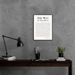 Man in the Arena Canvas Print - Motivational Art