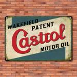 Retro Garage Metal Signs for Man Cave Decor