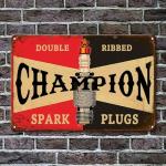 Retro Garage Metal Signs for Man Cave Decor