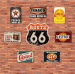 Retro Garage Metal Signs for Man Cave Decor