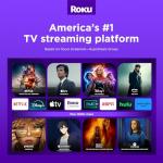 75-Inch 4K Roku Smart TV with Voice Remote