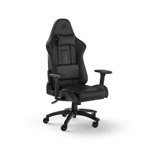 Corsair TC100 Faux Leather Gaming Chair, Black