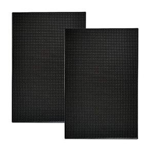 Panykoo Non-Slip Rubber Bar Mats - 2 Pack