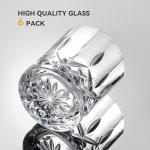 Set of 6 Old-Fashioned Whiskey Glasses