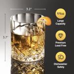 Set of 6 Old-Fashioned Whiskey Glasses