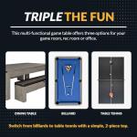 7-Foot Multifunctional Pool Table with Accessories