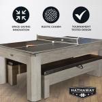 7-Foot Multifunctional Pool Table with Accessories