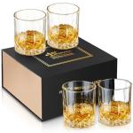 Old Fashioned Whiskey Glasses Set of 4
