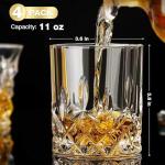 Old Fashioned Whiskey Glasses Set of 4