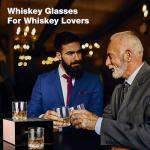 Old Fashioned Whiskey Glasses Set of 4