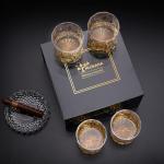 Old Fashioned Whiskey Glasses Set of 4