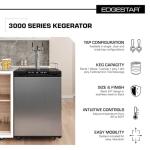 EdgeStar Full Size Dual Tap Kegerator with Display