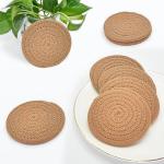 Boho Woven Coasters Set of 6 for Drinks