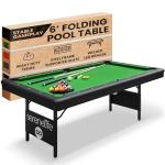 SereneLife Portable 6-Ft Folding Pool Table
