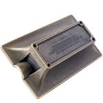 Vintage Bronze Cigar Ashtray with Single Slot