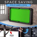 SereneLife Portable 6-Ft Folding Pool Table