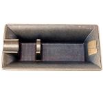 Vintage Bronze Cigar Ashtray with Single Slot