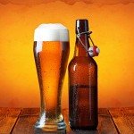USA Made Nucleated Pilsner Glasses - 4 Pack