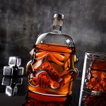 Whiskey Decanter Set with 2 Glasses - Perfect Gift