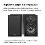 Denon D-M41 Mini Amplifier & Bookshelf Speaker Pair