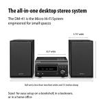 Denon D-M41 Mini Amplifier & Bookshelf Speaker Pair