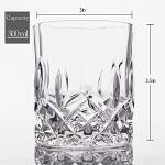 Crystal Cut Whiskey Glasses Set of 2