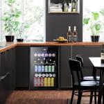 Kismile 4.5 Cu.ft Mini Fridge for Drinks