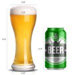 YIBEZ Set of 2 Craft Beer Glasses
