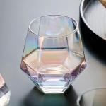 Iridescent Stemless Wine Glasses Set of 4